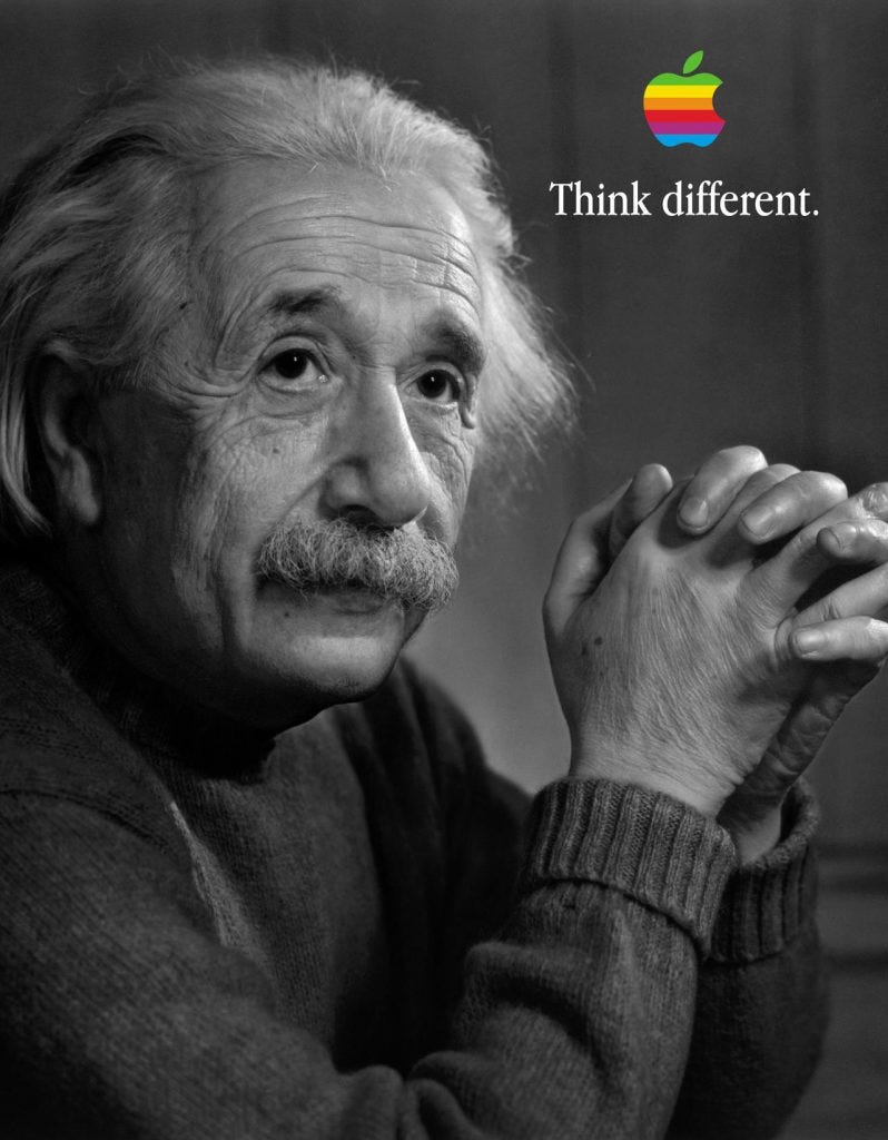 Apple Think Different advertisement