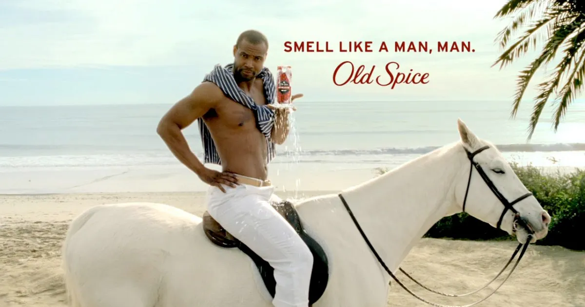 Old Spice The Man Your Man Could Smell Like advertisement